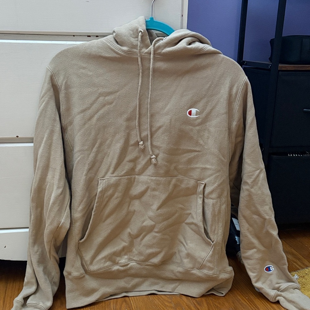 Champion Beige Hoodie for Men